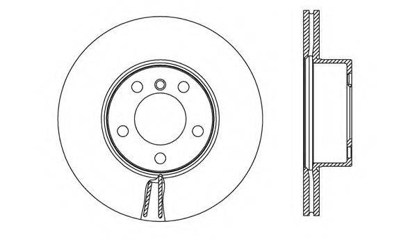 OPEN PARTS BDR271920 гальмівний диск