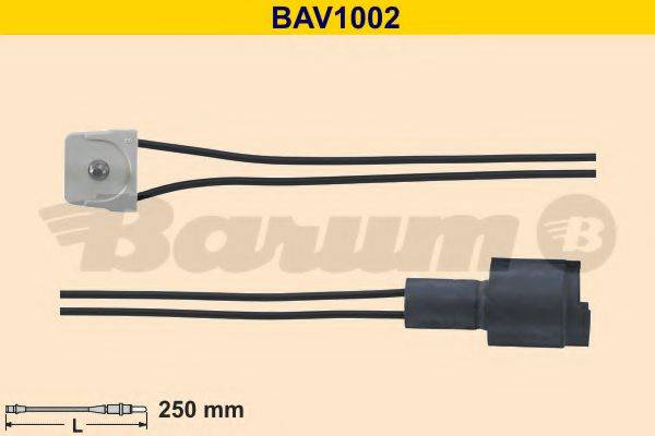 Сигналізатор, знос гальмівних колодок BARUM BAV1002