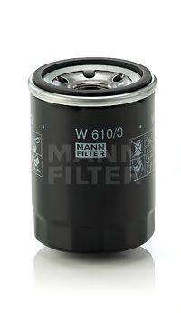 Масляный фильтр MANN-FILTER W 610/3