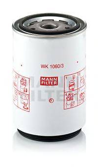 Паливний фільтр MANN-FILTER WK 1060/3 x