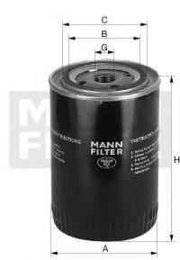 Масляный фильтр MANN-FILTER W 9066