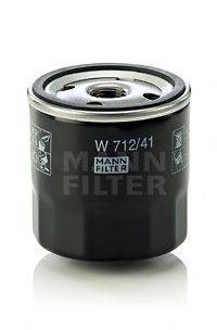 Масляний фільтр MANN-FILTER W 712/41