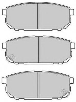Комплект тормозных колодок, дисковый тормоз FREMAX FBP-1701