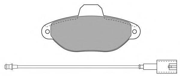 Комплект тормозных колодок, дисковый тормоз FREMAX FBP-0911-01