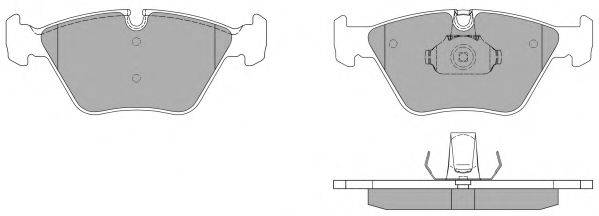 Комплект тормозных колодок, дисковый тормоз FREMAX FBP-1397