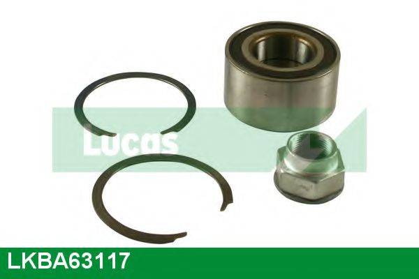 LUCAS ENGINE DRIVE LKBA63117 Комплект підшипника ступиці колеса