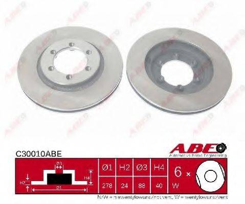 Тормозной диск ABE C30010ABE