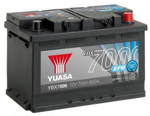 Стартерная аккумуляторная батарея YUASA YBX7096