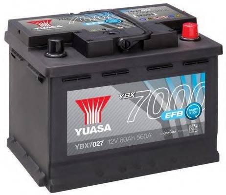 Стартерная аккумуляторная батарея YUASA YBX7027