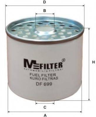 Топливный фильтр MFILTER DF 699