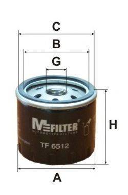 Масляний фільтр MFILTER TF 6512