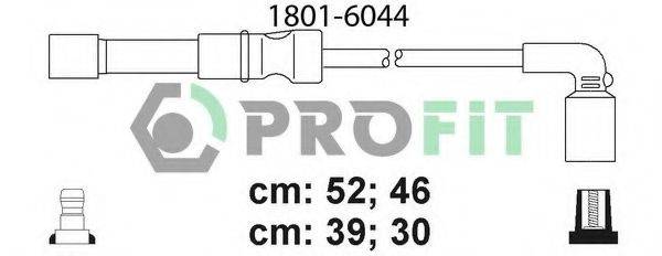 Комплект дротів запалення PROFIT 1801-6044