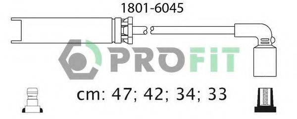 Комплект дротів запалення PROFIT 1801-6045