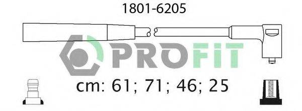 Комплект дротів запалення PROFIT 1801-6205