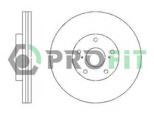 гальмівний диск PROFIT 5010-1446
