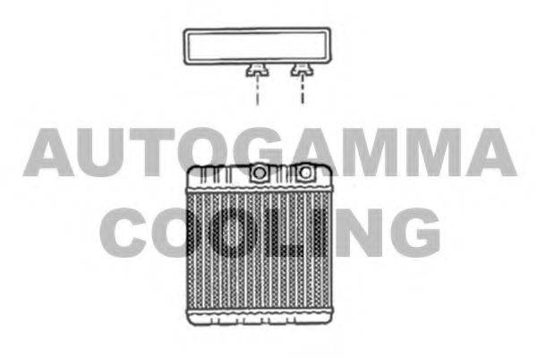 AUTOGAMMA 102541 Теплообмінник, опалення салону