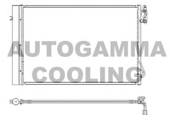 Конденсатор, кондиціонер AUTOGAMMA 104775