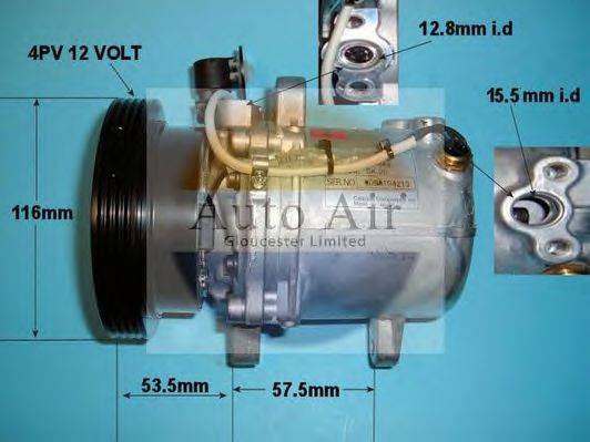 Компресор, кондиціонер AUTO AIR GLOUCESTER 14-0228