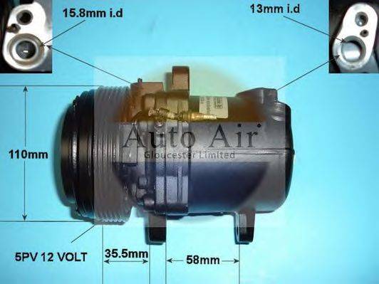 Компресор, кондиціонер AUTO AIR GLOUCESTER 14-0751R Компресор, кондиціонер AUTO AIR GLOUCESTER 14-0751R
