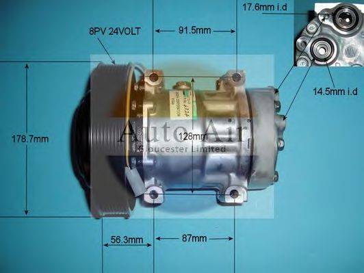 Компресор, кондиціонер AUTO AIR GLOUCESTER 14-4324