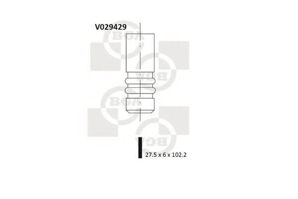 Випускний клапан BGA V029429