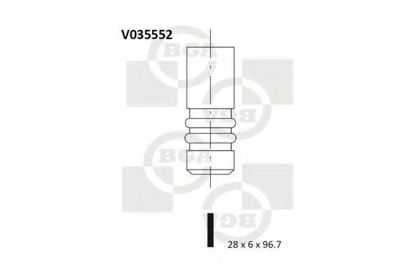 Випускний клапан BGA V035552