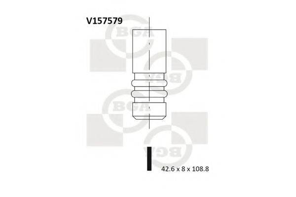 Впускний клапан BGA V157579