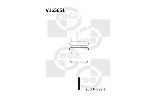 Выпускной клапан BGA V165651
