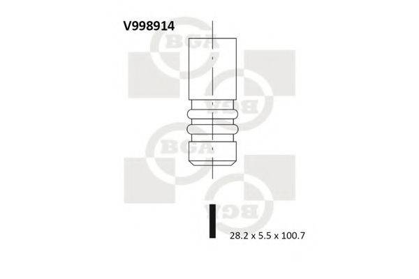 Впускной клапан BGA V998914