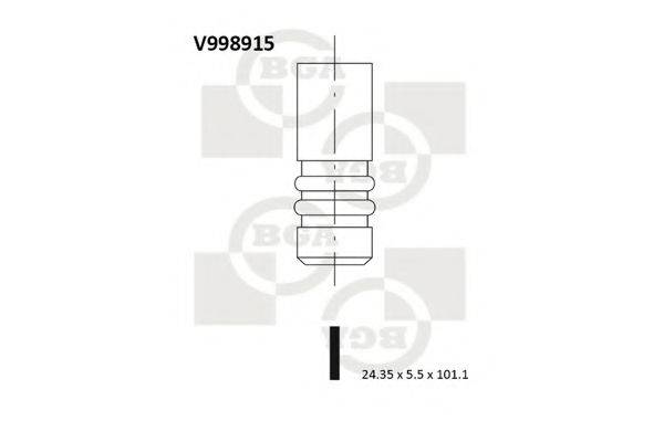 Выпускной клапан BGA V998915