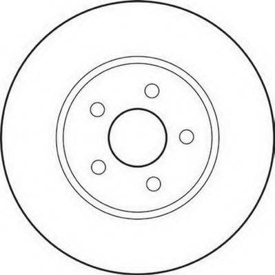 JURID 562180J гальмівний диск