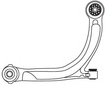 Важіль незалежної підвіски колеса, підвіска колеса FRAP 3712