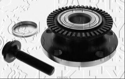 KEY PARTS KWB906 Комплект підшипника ступиці колеса