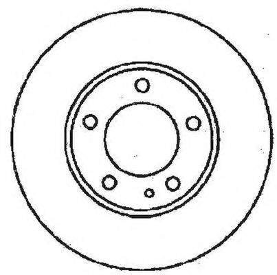 BENDIX 561550B гальмівний диск