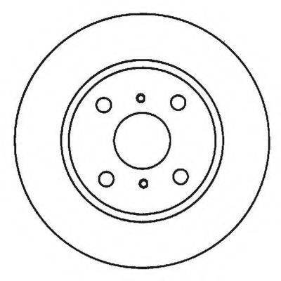 BENDIX 562007B гальмівний диск