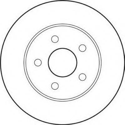 BENDIX 562193B гальмівний диск