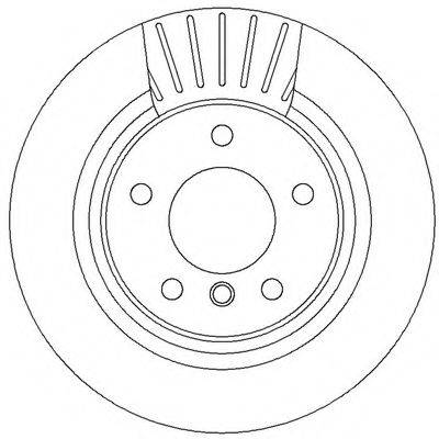 BENDIX 562316B гальмівний диск