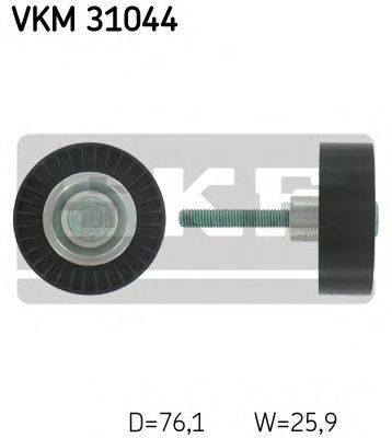 Паразитний / провідний ролик, полікліновий ремінь SKF VKM 31044