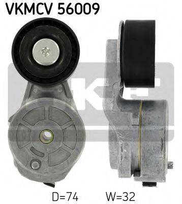 Натяжний ролик, полікліновий ремінь SKF VKMCV 56009