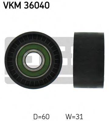 Паразитный / ведущий ролик, поликлиновой ремень SKF VKM 36040