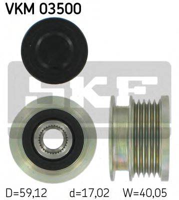 Механізм вільного ходу генератора SKF VKM 03500 Механізм вільного ходу генератора SKF VKM 03500