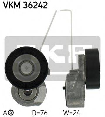 Натяжний ролик, полікліновий ремінь SKF VKM 36242