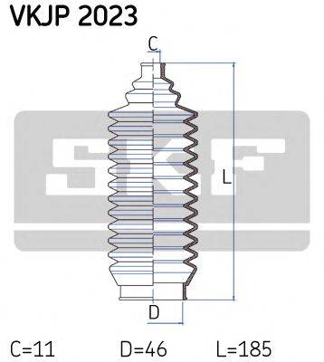 SKF VKJP2023 Комплект пильника, рульове управління