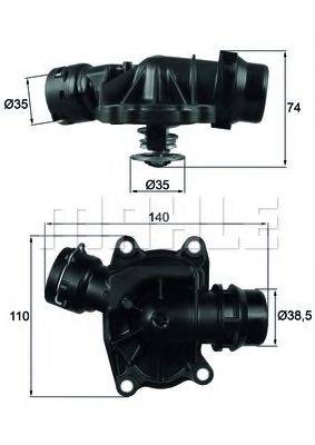 BEHR TI23388 Термостат, що охолоджує рідину