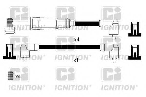 QUINTON HAZELL XC1206 Комплект дротів запалення