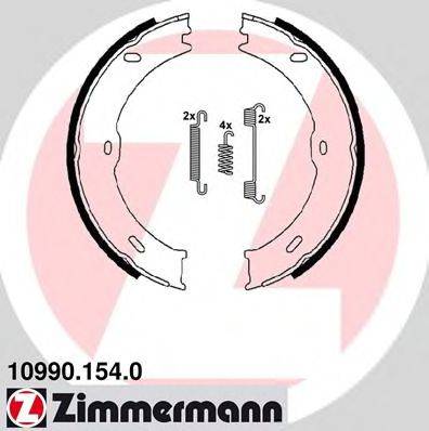 Комплект гальмівних колодок, стоянкова гальмівна система ZIMMERMANN 10990.154.0