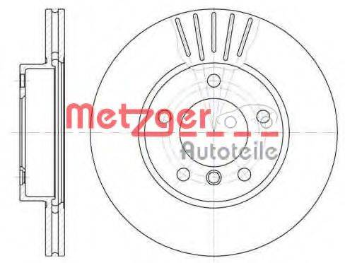 METZGER 632410 гальмівний диск