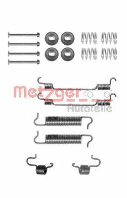Комплектующие, тормозная колодка METZGER 105-0780