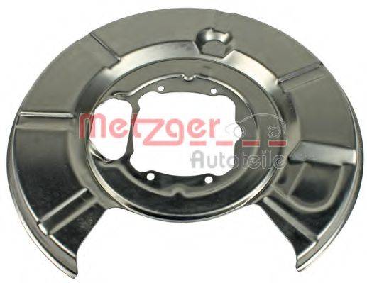 Отражатель, диск тормозного механизма METZGER 6115025